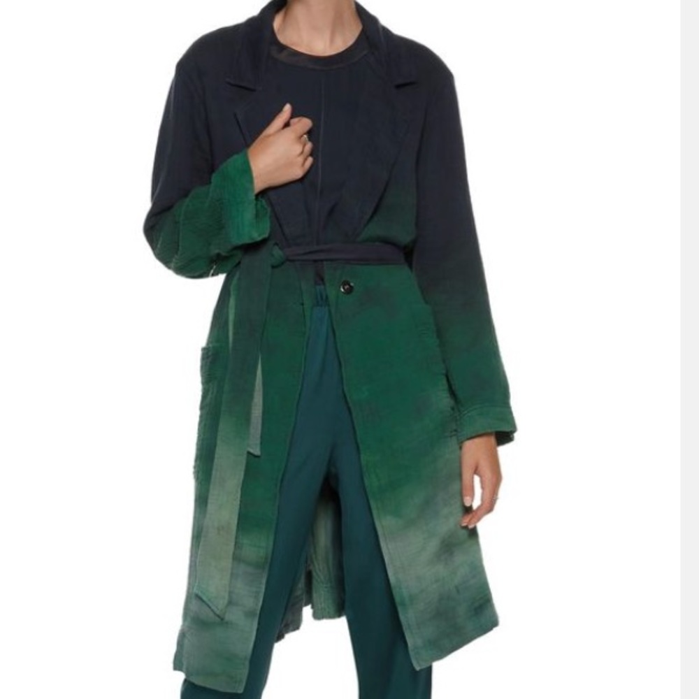 ⭐️Raquel Allegra Dip Dyed Ombré Duster Trench